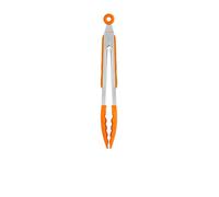 Pinza de Cocina Bra Efficient A195004 Nylon Silicona Naranja 28,5cm Mango Acero Inoxidable