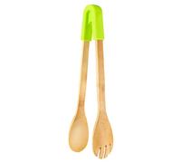 Pinza de cocina de rayas largas para barbacoa, lengua, multifunción, con capital de silicona, reutilizable, para filete de frutas, pan, barbacoa, pinzas para servir