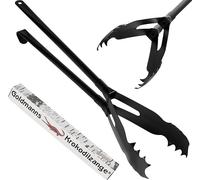 Pinza De Cocodrilo Goldmann Para Leña Negra El Original Hecho En Alemania