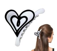 Pinza de cola de caballo para mujer, pinza de garra para cabello largo, bonito soporte de cola de caballo fijo, accesorio para el cabello para uso diario, fiestas, deportes, citas y salidas