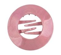 Pinza de dientes extra anchos, pinzas redondas para el cabello, superficies lisas, cómoda y flexible para un agarre largo de moldeo del cabello