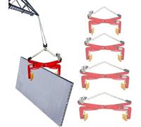 Pinza de elevación de Piedra de Alta Resistencia para losas de Granito, Placas de Acero y Chapa metálica: Herramienta de elevación Duradera para construcción, para un manejo y Transporte seg