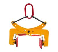 Pinza De Elevación De Piedra, Garra De Elevación Granito, Herramienta De Manejo De Losas De Acero De Manganeso Q355 Forjado, Capacidad 325Kg, Para Mármol Hormigón Madera, Fijación Auto-Blocante