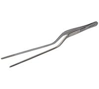 Arcos Pinzas para Emplatar 200mm en Acero Inoxidable. Utensilio de Cocina Profesional para Presentación de Platos. Gadget Chef. Color Plata