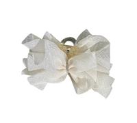 Pinza de encaje de tul con lazo de mariposa para el pelo, horquilla colorida para cola de caballo para mujeres y niñas