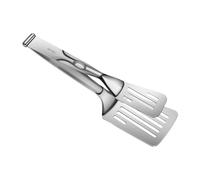 Pinza de espátula - Espátula de alimento 2 en 1 desmontable de acero inoxidable - Clip Anti-Brural | Para barbacoa y parrilla de filete de huevo Hamburguesa Bacon Pancake Restaurant Apartamento Cocina