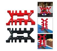 Pinza de espiga para carpintería, calibre de tarjeta, plantilla de cola de milano para medidas métricas e imperiales, herramienta de aleación de aluminio para profundidad de sierra de mesa