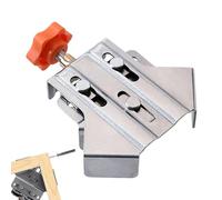 Pinza De Esquina | Herramienta De Sujeción Angular Derecha Con Pinzas De Mango Único | Targeting En El Apriete Angular De Acero Inoxidable De 90 Grados, Herramienta De Banco Giratorio Ajustable Para