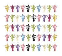 Pinza de Estrella para Pelo 50 Unidades de Pasadores Metálicos | 3 cm Horquillas de Pelo para Diario Festival Concierto Graduación Viajes Mujeres Chicas