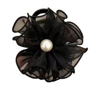 Pinza De Flor, Pinza De Coreana Super Bonita Flor De Malla Pinza De Flor De Malla Perla, Pinza De Garras De Flor Dulce Hadas Pinza De De Fantasía Con Un Povo Fuerte