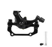 Pinza de freno de disco de aleación de aluminio con resorte para scooter eléctrico Kukirin G2 - Montaje delantero derecho trasero, negro para parte de parada de precisión (B)