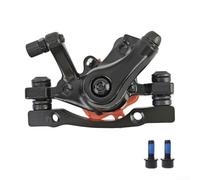 Pinza de freno de disco mecánica para bicicleta de montaña para ruedas delanteras y traseras, aleación de aluminio, se adapta a ruedas delanteras F160 R140 y F180 R160, distancias de agujero de