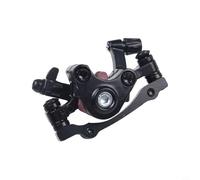 Pinza de freno de disco mecánica para bicicletas de montaña, construcción de metal, compatible con múltiples tipos de bicicletas (delantera)