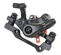 Pinza de freno de disco mecánica para ruedas delanteras y traseras en bicicletas de montaña y scooters, diseño de aleación de aluminio con distancias precisas de agujeros de 51 mm y 74 mm para una