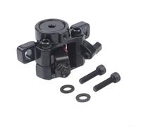 Pinza de freno de disco trasero para scooters eléctricos Niu Kqi3 y Kqi2 con palancas hidráulicas delanteras, piezas de repuesto de aleación de aluminio negro para una potencia de frenado segura en
