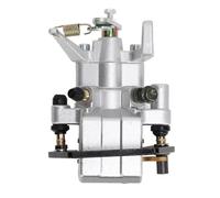 Pinza de freno trasero con pastillas aptas para Rhino 450 YXR450 2006 2007 2008 2009 - Reemplaza OE 5UG 2580V 02 00, 5UG 2580V 00 00, 5UG 2580V 01 00 - Construcción metálica de