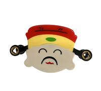 Pinza de garra china God of Wealth para mujer, pinza para el cabello, herramienta de peinado para cabello fino, pinza de mandíbula francesa