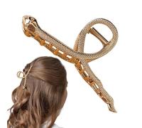 Pinza de garra de serpiente, pinzas para el pelo con forma de serpiente, accesorio para peinar el pelo, tocado, pinza de pelo inusual para cabello húmedo y seco