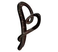 Pinza de garra en forma de corazón - Pinza de pelo de 7 cm de largo, elegante, con forma de amor, agarre antideslizante, agarre fuerte, accesorio de para mujeres y niñas, para el