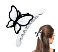Pinza de garras para cabello largo, pinza de garras para mujer, Soporte fijo para cola de caballo para mujer, Accesorios para el cabello con superficies lisas para citas, salidas nocturnas,