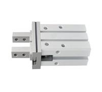 Pinza de Gas de estilo paralelo, guía lineal, for SMC HFZ10*16 * 25 * 32 * 40D3SMC, actuador neumático de alta precisión, 1 ud.(Hfz40)