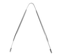 Pinza de giro para salchichas de barbacoa de acero inoxidable resistente de 16 pulgadas para acampar al aire libre y reuniones de barbacoa