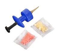 Pinza de gusano de sangre portátil, dispositivo de gusano para depresión viva, clip de gancho de alimentación rápida, cebo de pesca, clip de peso ligero