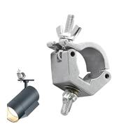 Pinza De Iluminación De Escenario - Cramp De Iluminación Giratorio Pesado Aleación De Aluminio | Gancho De Granja Ligero Seguro Para Luces De DJ, Teatro, Conciertos, Bares, Eventos, Discothé
