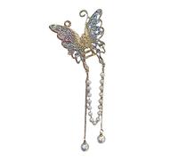 Pinza de mariposa para el pelo, pinza de plátano, pinza antideslizante para niñas, pinza de pelo de aleación, pinza para cola de caballo para mujer, accesorios para el cabello