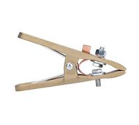 Pinza de Masa para Soldadura de 400A, Accesorio para Máquina de Soldar, Material Hierro y Cobre - Alta Conductividad, Fuerza de Sujeción Firme, Ideal para Soldadura de y Arg
