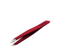 Pinza De Pelo Canal Inclinada Roja
