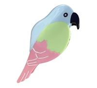 Pinza De Pelo Con Forma De Aves - Pinzas De Mandíbula De Acetato Coloridas Con Garras De Loro De 7 Cm | Accesorios Para El Cabello De Celulosa Para Mujeres, Niñas, Adultos, Edades, Elegante
