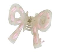 Pinza de pelo con lazo para mujer, pinza de pelo trenzada, clip de plátano, pinzas de mandíbula, decoración femenina, agarre de trenzado elegante