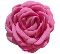 Pinza de pelo coreana realista con diseño de rosa y pico de pato, pasador lateral antideslizante para peinar el cabello