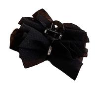 Pinza de pelo de encaje, gran garra de nudo, garras sólidas con diseño antideslizante, accesorio de pelo elegante, pinzas de peinado con sujeción segura, herramienta de coif