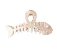Pinza de pelo de espina de pescado, antideslizante, cómoda de llevar, adecuada para todo tipo de pinzas de resina