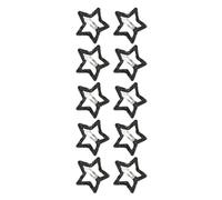 Pinza de pelo de estrella brillante con lentejuelas BBSnap clip lateral para el pelo, pasador lateral para el pelo de mascotas, herramienta de peinado para el pelo, 10 horquillas de estrella hueca,