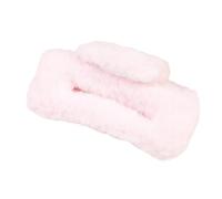 Pinza de pelo de felpa para mujer, pinza de garras esponjosas, pinzas de garras de peluche de gran sujeción, grandes pinzas para el cabello antideslizantes para gruesas y largas, accesorios para che