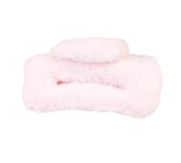 Pinza de pelo de felpa para mujer, pinzas de felpa de sujeción fuerte, pinza creativa para cabello grueso y lindo para cabello largo y fino