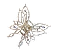 Pinza De Pelo De Mariposa,Pinza De Pelo De Mariposa Para Mujer | Gorros bonitos decorativos | Sombreros de moda de Bling del diamante artificial del brillo del control fuerte de la moda para casarse