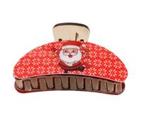 Pinza de pelo de moda para árbol de Navidad, decoración para el pelo, accesorio de decoración festiva