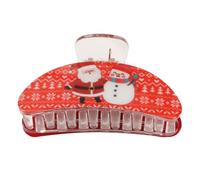 Pinza de pelo de moda para árbol de Navidad, decoración para el pelo, accesorio de decoración festiva