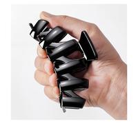 Pinza de pelo de silicona suave grande de 13 cm para mujer, Cross Safe Shark Grip Clip, accesorios para el pelo anticolisión deformable de alta elasticidad (Style21)