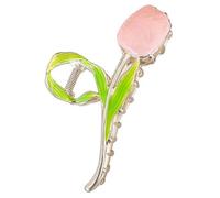 Pinza de pelo de tulipán | Abrazadera duradera que no daña for uso diario, cocina, trabajo y duchas.