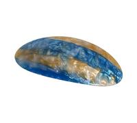 Pinza de pelo francesa vintage, pinzas para el pelo para mujeres y niñas, accesorios de peinado retro, ovaladas y sólidas, horquillas elegantes para todo tipo de cabello, clip clásico con estilo