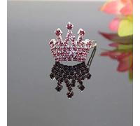 Pinza de pelo genérica Corona Rhinestone Niños Accesorios para el Cabello Pinza para el Cabello Mascotas Moda Ingeniosa