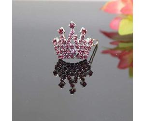 Pinza de pelo genérica Corona Rhinestone Niños Accesorios para el Cabello Pinza para el Cabello Mascotas Moda Ingeniosa