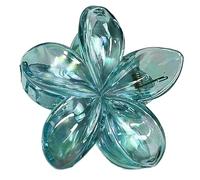 Pinza De Pelo - Pinza De Pelo Pequeña Antideslizante | Clip Para El Cabello Con Flores | Horquilla De Flores Tropicales Chapado | Clip De Garras Para Cabello Grueso Y Delgado, Accessor