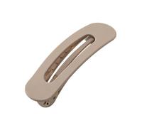 Pinza de pelo plana de color esmerilado simple mate para mujer, horquilla para peinado, pinza de pico de pato para flequillo lateral y uso diario