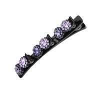 Pinza de pelo trenzada con piedras para el cabello, pinzas para el cabello | Pinzas para el cabello en horquillas brillantes para niñas | Horquillas de diamantes de imitación para la playa, ley